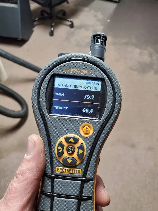 Moisture meter humidity assessment for Fire & Smoke Damage Restoration in Josephine